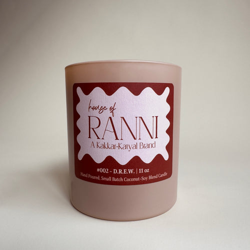 D.R.E.W. | Coconut-Soy Wax Candle #002