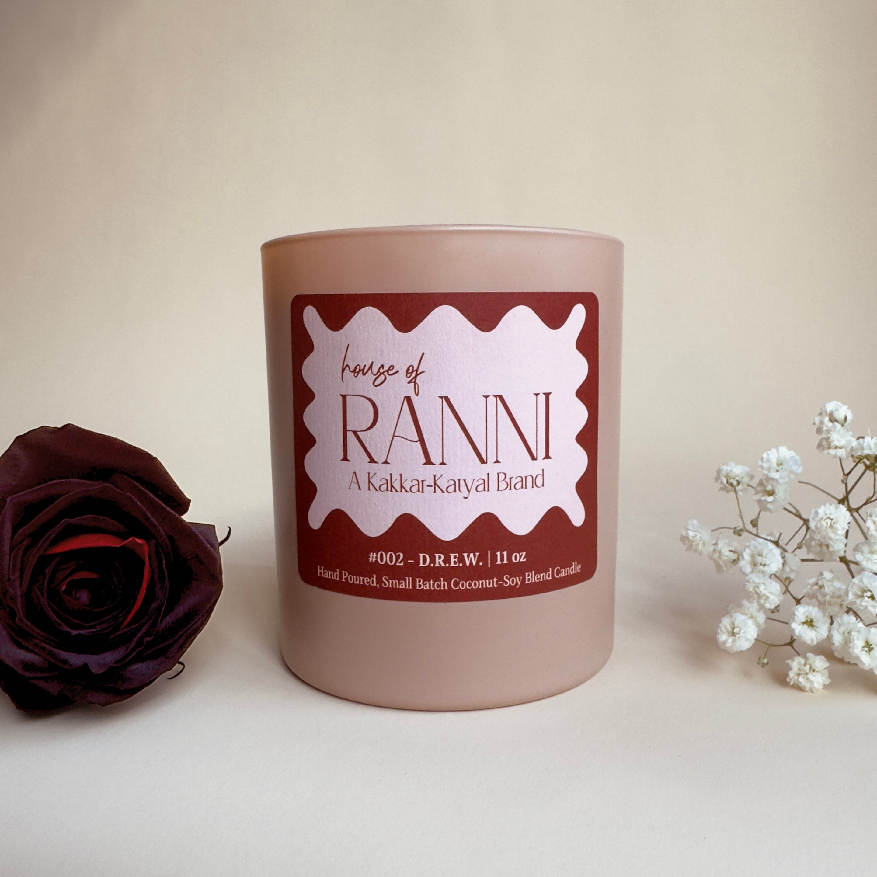 D.R.E.W. | Coconut-Soy Wax Candle #002