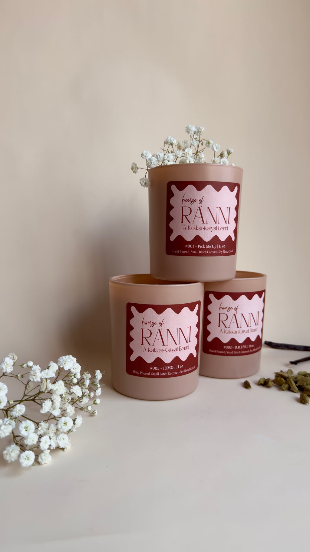 Pick Me Up | Coconut-Soy Wax Candle #001