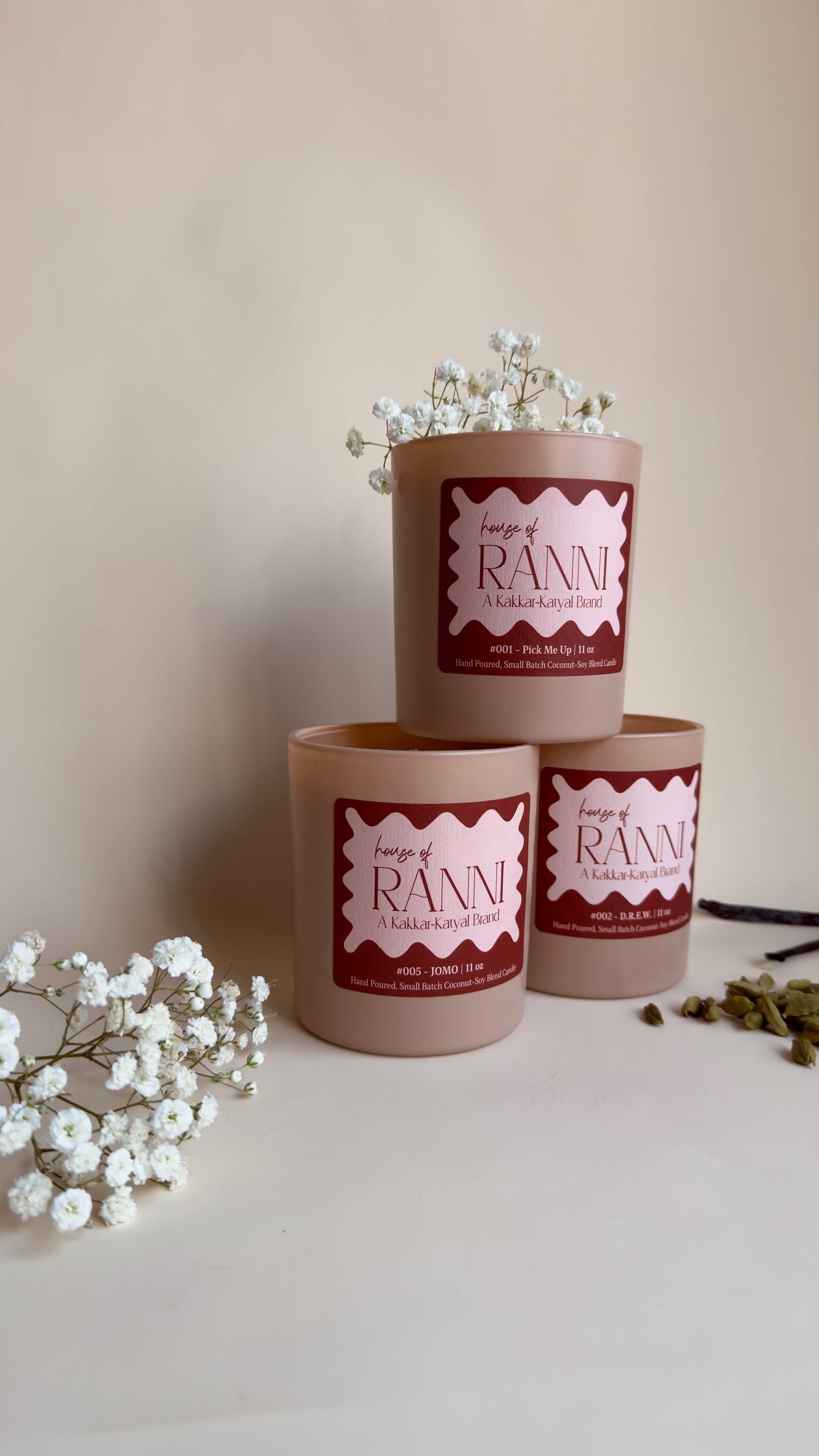 Pick Me Up | Coconut-Soy Wax Candle #001