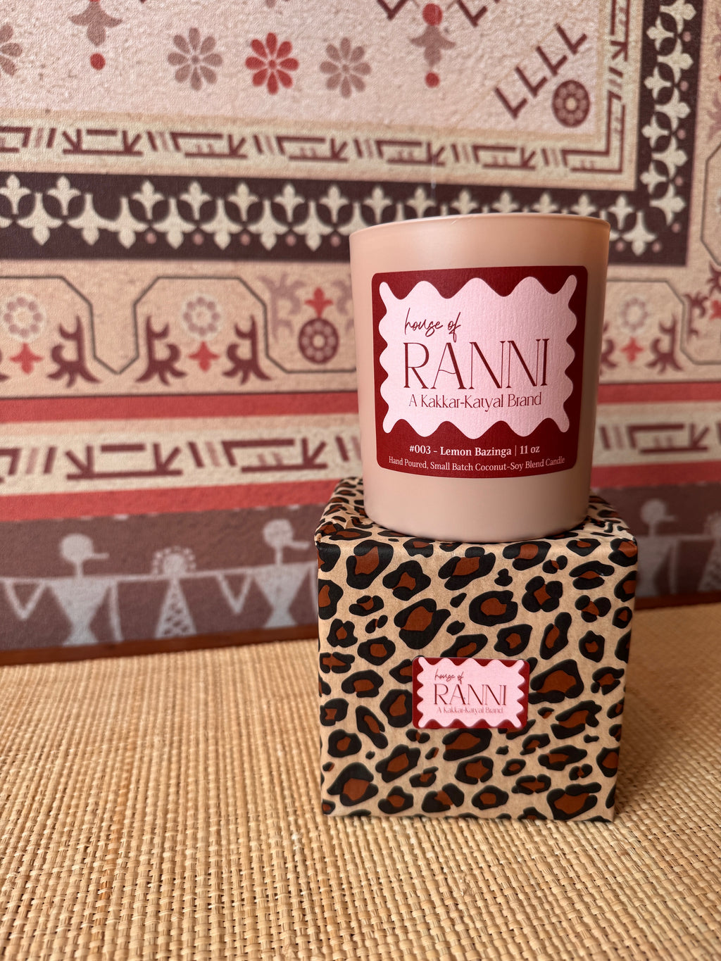 Lemon Bazinga | Coconut-Soy Wax Candle #003