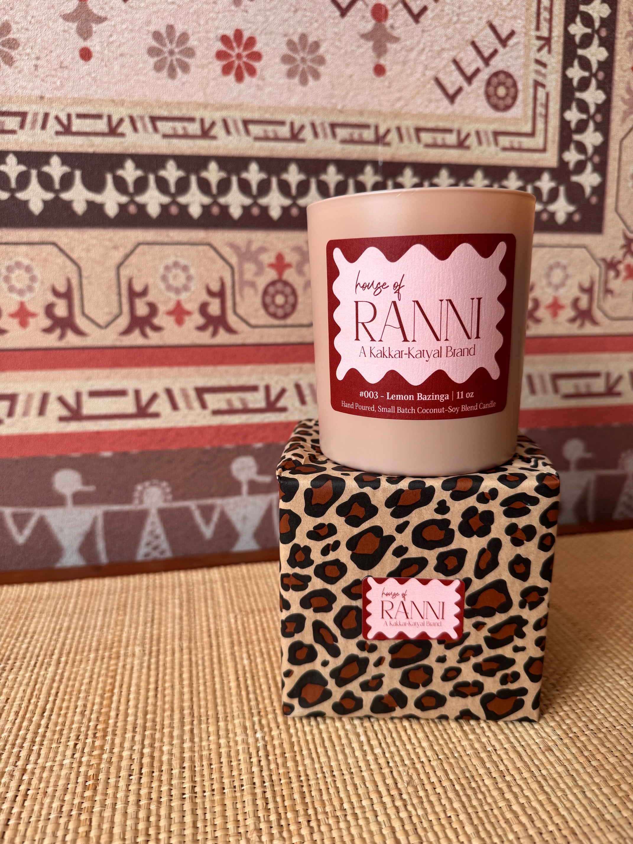 Lemon Bazinga | Coconut-Soy Wax Candle #003