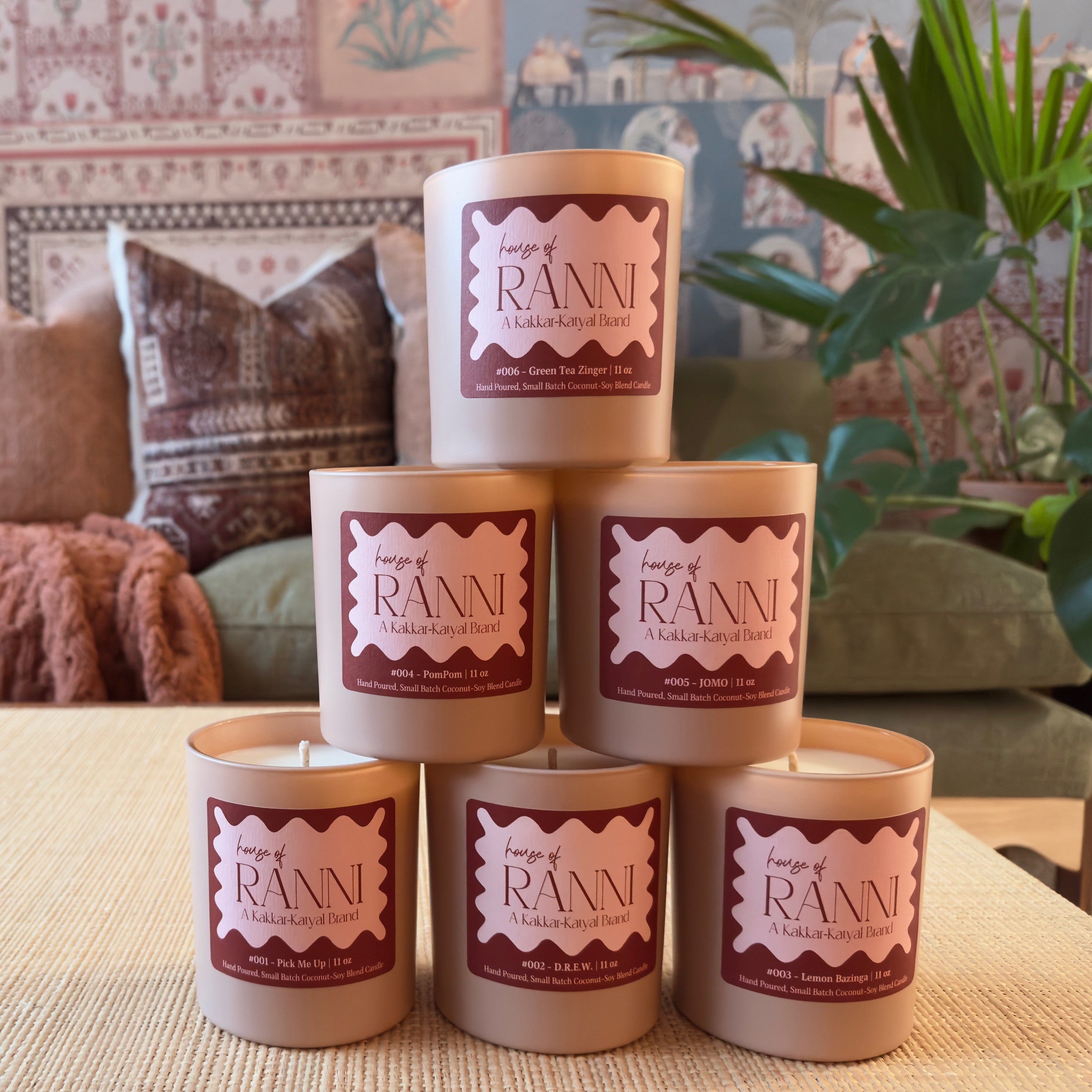 PomPom | Coconut-Soy Wax Candle #004