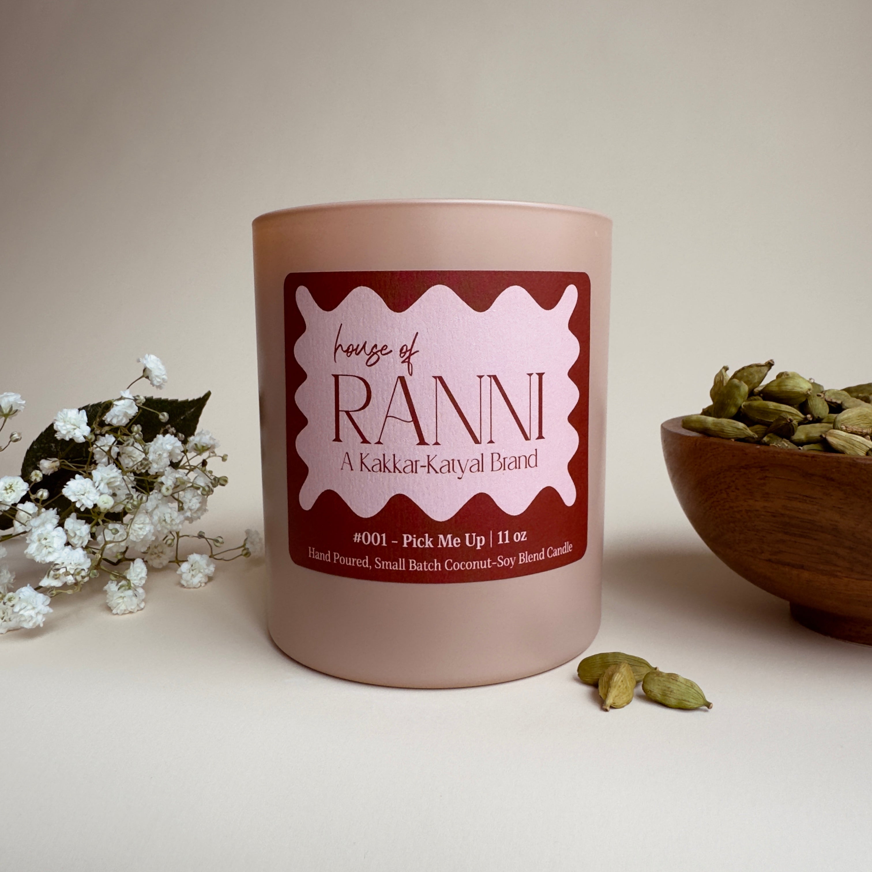 Pick Me Up | Coconut-Soy Wax Candle #001