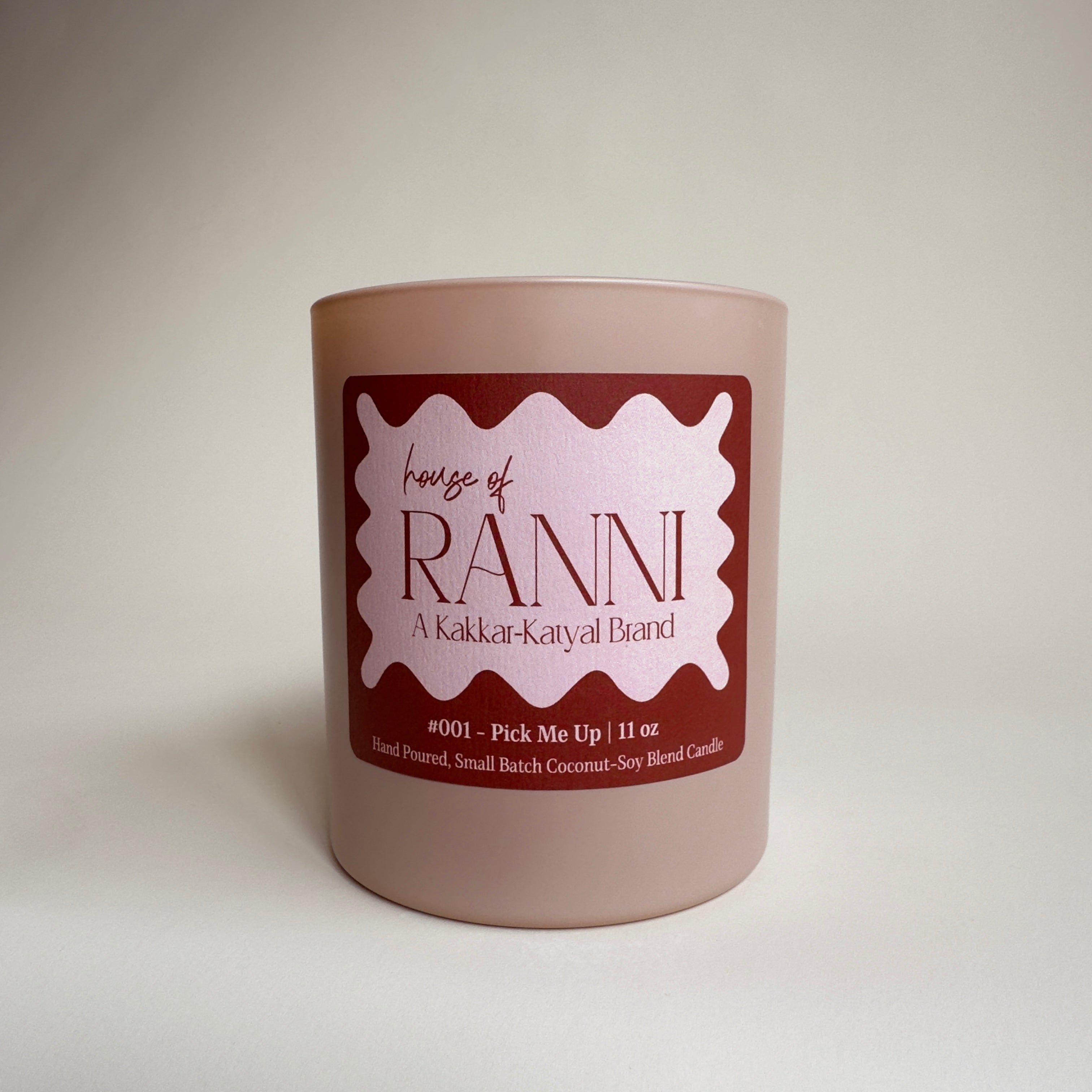 Pick Me Up | Coconut-Soy Wax Candle #001