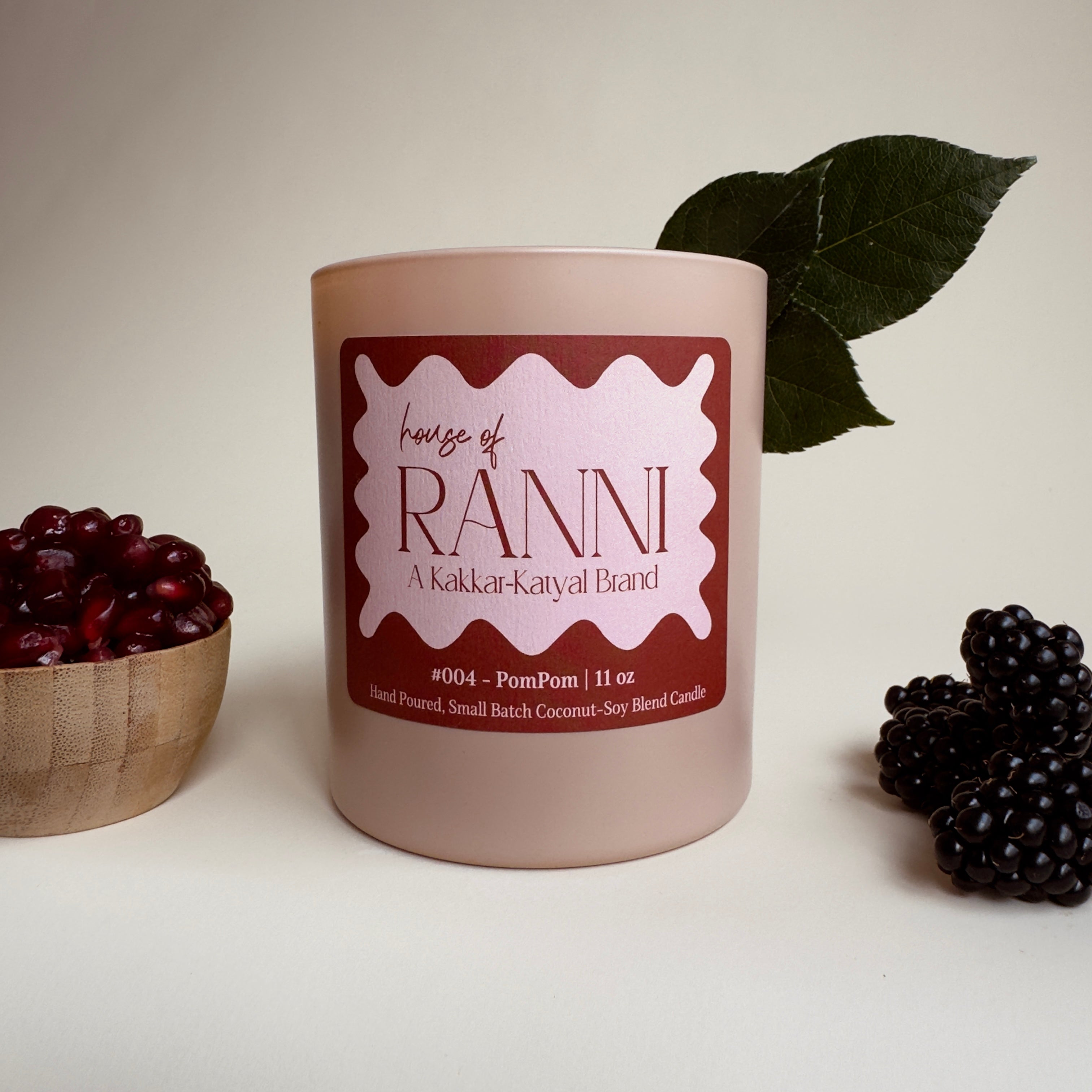 PomPom | Coconut-Soy Wax Candle #004