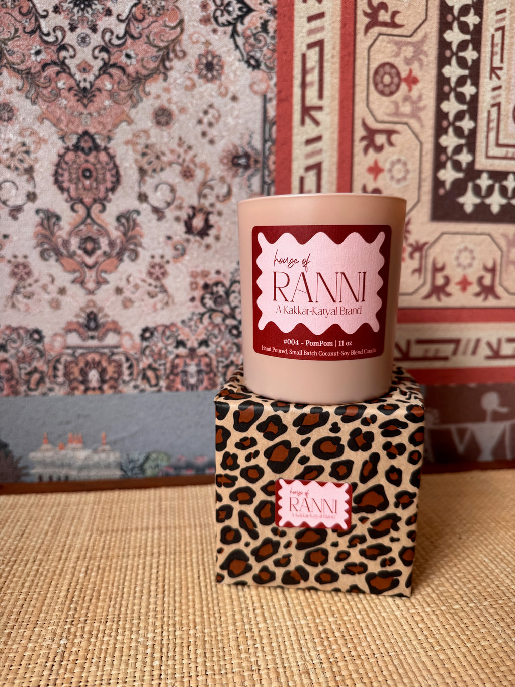 PomPom | Coconut-Soy Wax Candle #004